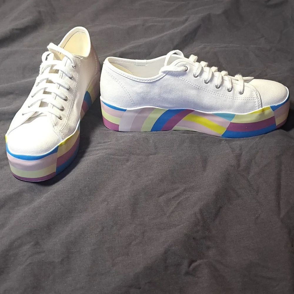 NWOT Keds Triple Up Wavy Platform Sneaker Womens Size 9